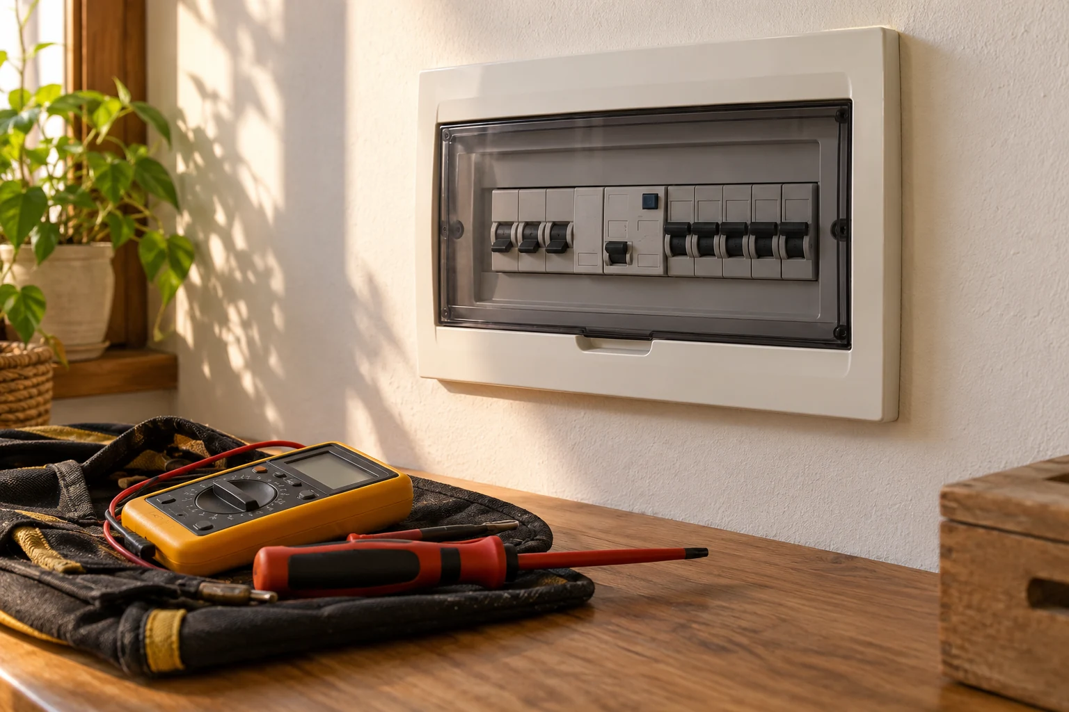 Imagen ilustrativa de electricidad domiciliaria y comercial